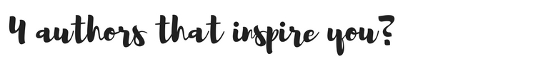 4-authors-that-inspire-you