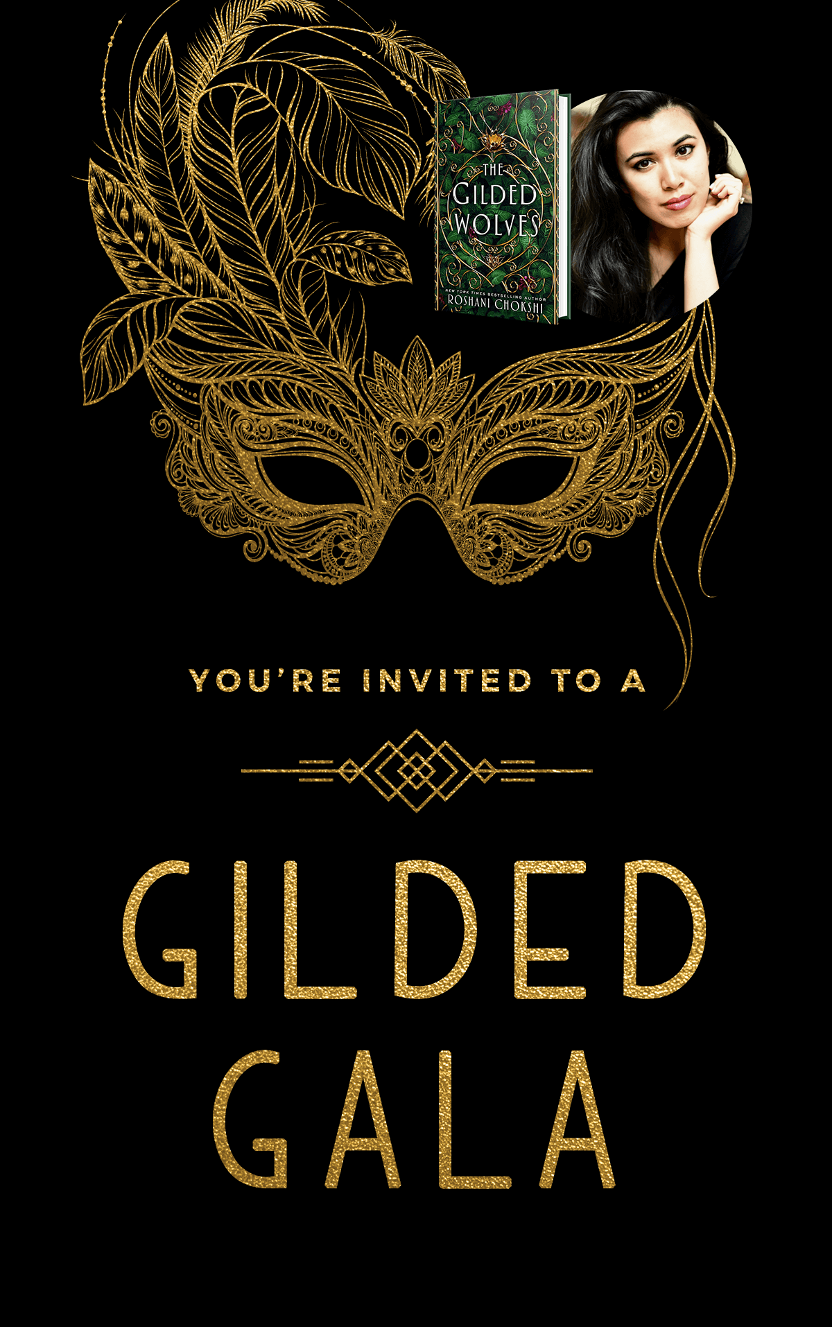 you're invited to a gilded gala