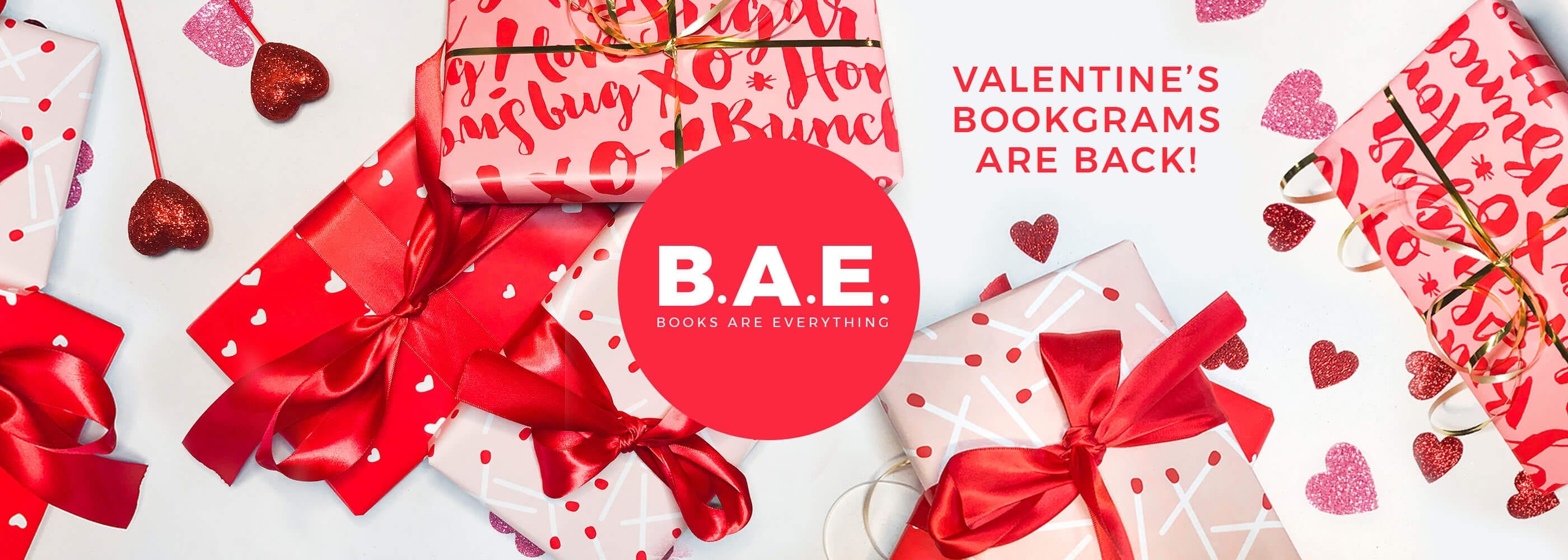 Valentines Bookgrams are back
